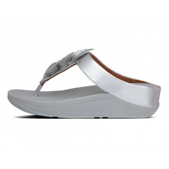 FitFlop Fino™ TP Leaf Silver