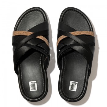 FitFlop Kessia™ Slide Strappy Black