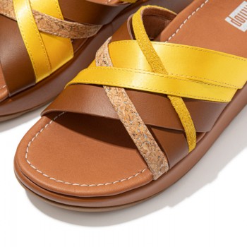 FitFlop Kessia™ Slide Strappy Tan