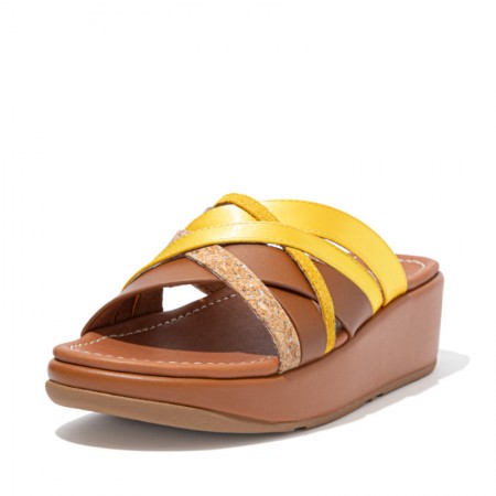 FitFlop Kessia™ Slide Strappy Tan