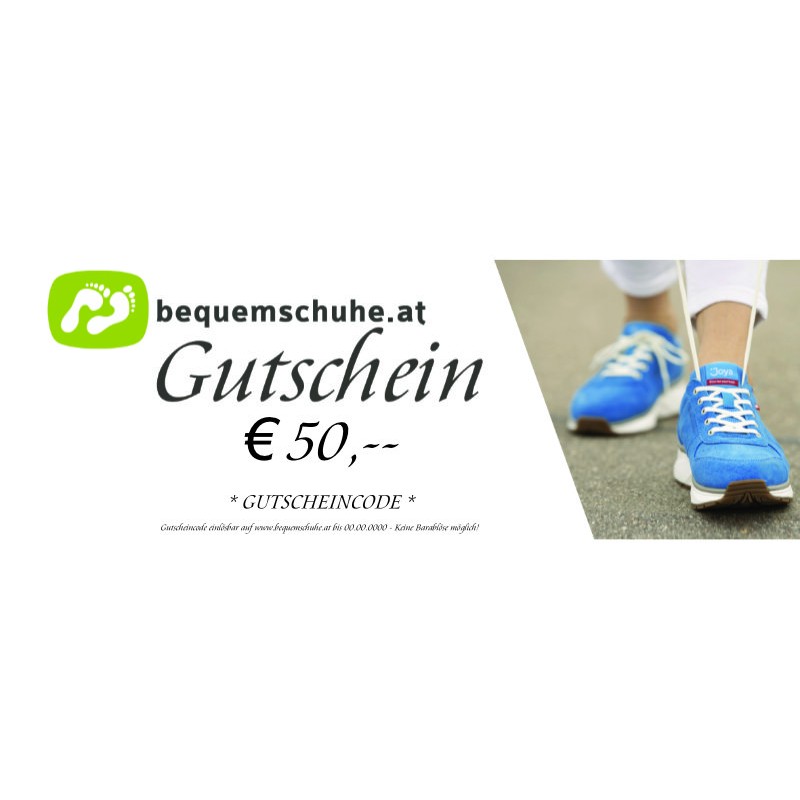 Gutschein € 50,--