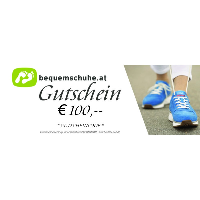 Gutschein € 100,--